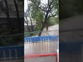 Powódź podtopienia zalania itp.Ropczyce rano rzeka. 22.05.2019